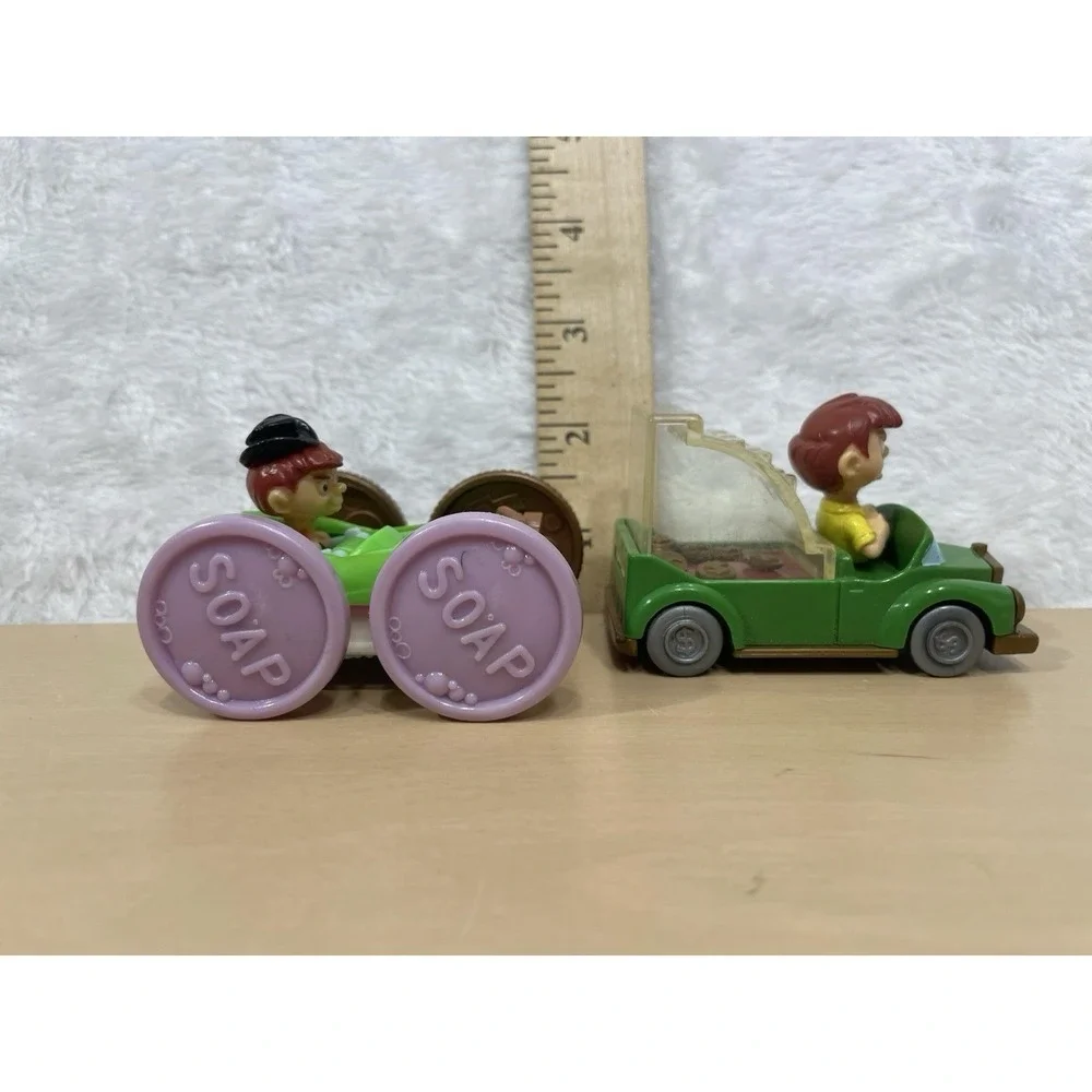 Vintage 1992 Warner Bros Looney Tunes Yosemite Sam‎ Toy Cars Lot of 2 Soap $